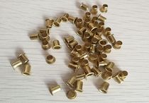 Copper eyelet hollow rivets Copper eyelet button rivets Through-hole rivets Single machine tube Air eye rivets M3 5X4-12