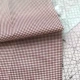Печать с красной клеткой половина -ярд 45x110 см.