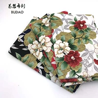 Hoa dâm bụt 4 màu chải bằng vải cotton thủ công DIY vải cotton nửa mét để bán chiều rộng 150cm vải họa tiết thổ cẩm