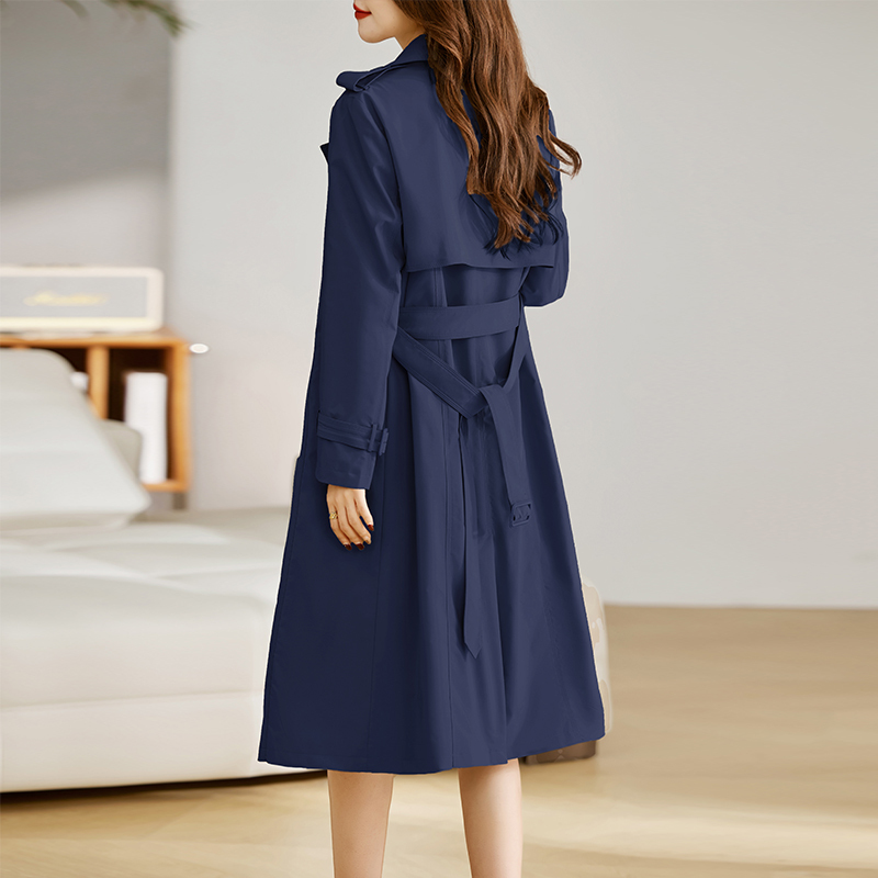 Women's Trench Coat 2026 New Early Spring Style for Petite Figures, Very Stylish and Popular Spring/Autumn Mid-Length Coat