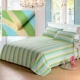 21 sợi cotton Sơn Đông cũ tấm vải thô một mảnh gối ba mảnh cotton mùa hè dày tấm mã hóa tấm trải giường