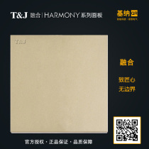 Tianji switch panel New Fusion Series 86 type one single control home decoration electrician switch champagne gold
