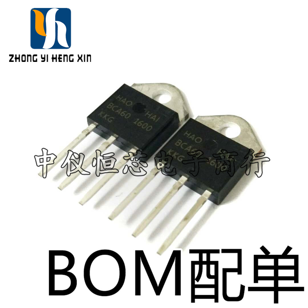 BCA 60 - 1600 High power single - directional semiconductor control rectifier inverter thyristor 1600V60A large chip