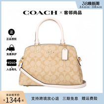COACH Koch bag Ms PVC with daily fashion commuter single shoulder slope and feffee