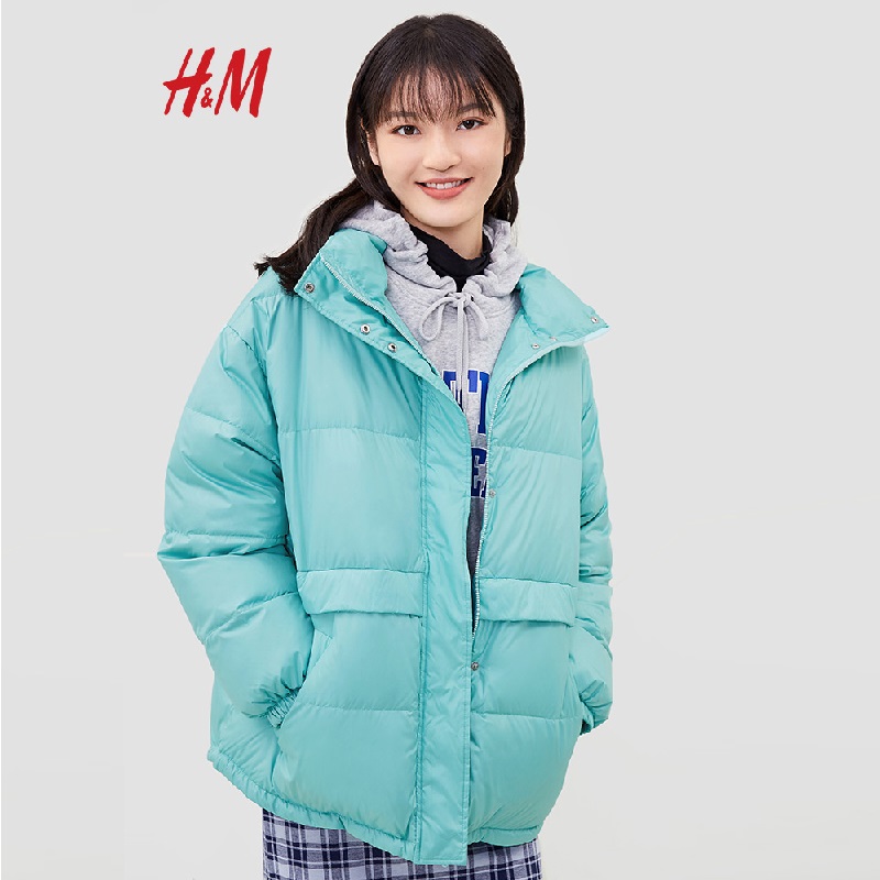 【HM官方旗舰店】糖果色女装羽绒服-秒客网