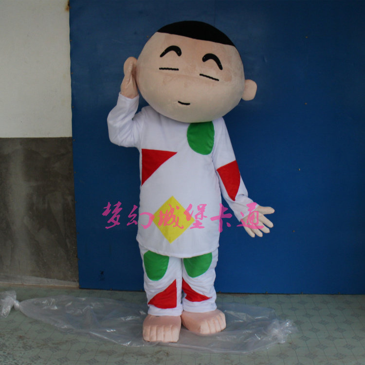 Cartoon Man Puppet Sleeping Eye Wax Pen Little New Cartoon Man Wearing Acting Doll Set To Walk Plush Paparazzi Puppet