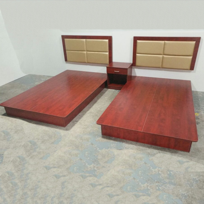Khách sạn tùy chỉnh nội thất phòng khách sạn căn hộ cho thuê phòng ngủ giường tiêu chuẩn nội thất đầy đủ đồ nội thất khách sạn giường