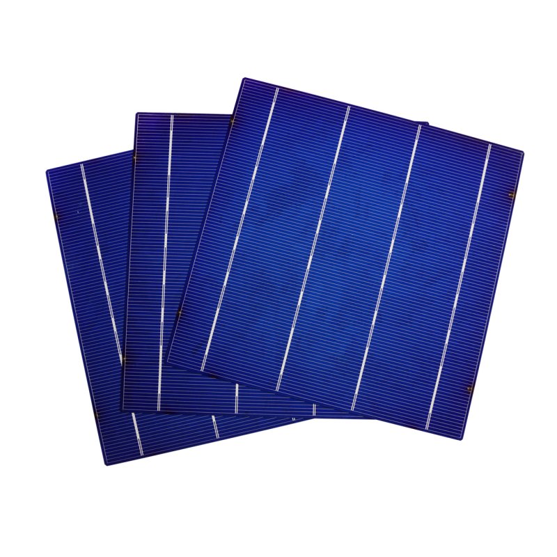 156 solar cell sheet photovoltaic component battery sheet solar silicon wafer polycrystalline single crystal cell sheet