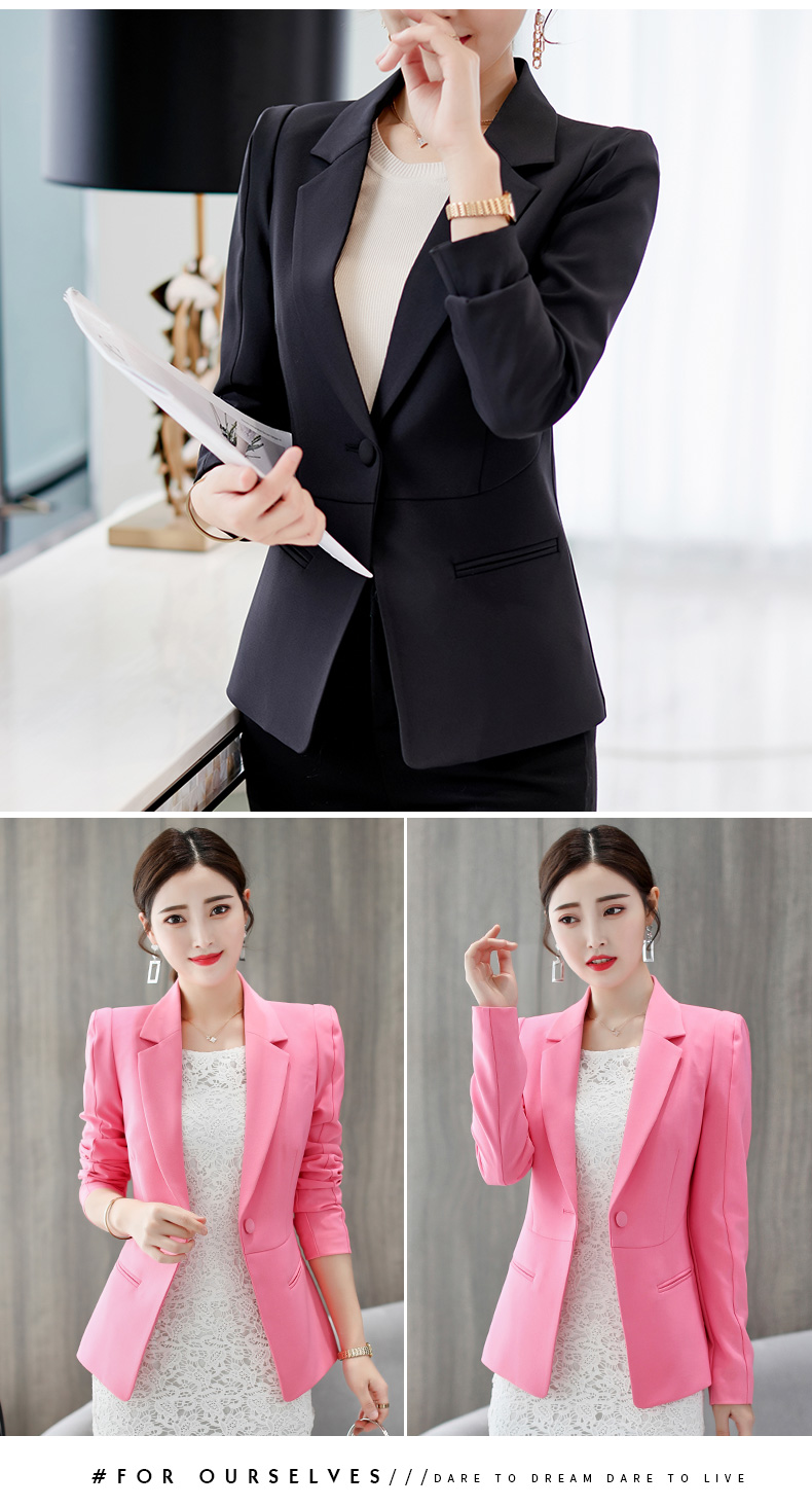 黛 2018 thu đông 2018 Thời trang nữ mới phiên bản Hàn Quốc của size lớn Slim nhỏ phù hợp với xu hướng hoang dã bộ vest nữ quần ống rộng
