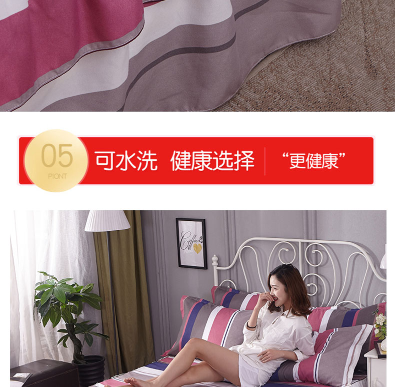 Dày bông bedspread giường váy ba mảnh ren một mảnh giường bao gồm khăn bông Mikasa 1,8 1,5m Mattress Protector - Váy Petti drap giường có viền