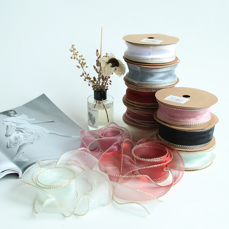 Flower Packaging Yards Phnom Penh Fish Ribbon Flower bouquet diy Material Gift Dessert Ribbon