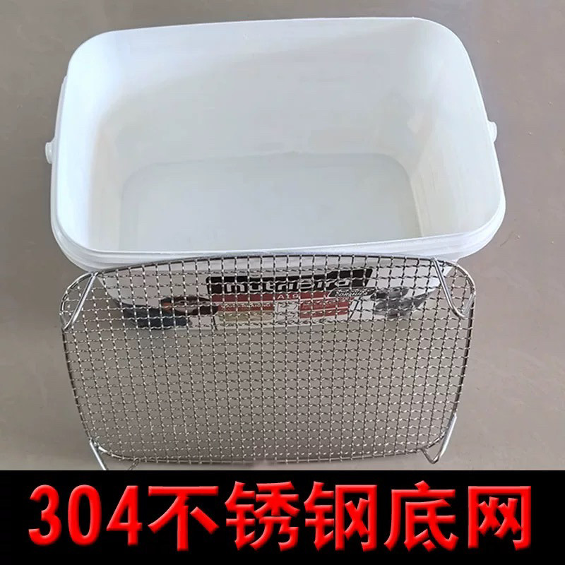 鹦鹉奶粉桶专用网304不锈钢网加厚底网幼鸟隔粪垫不伤幼鸟不生锈