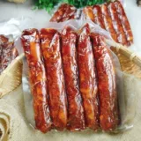 Хунанский фирменный копченый острый колбасная колбаса дым и колбаса острый кишечный кишечный кишечник кишечный мясо из кишечника Хунан Сянси бекон и кишечник Сычуань