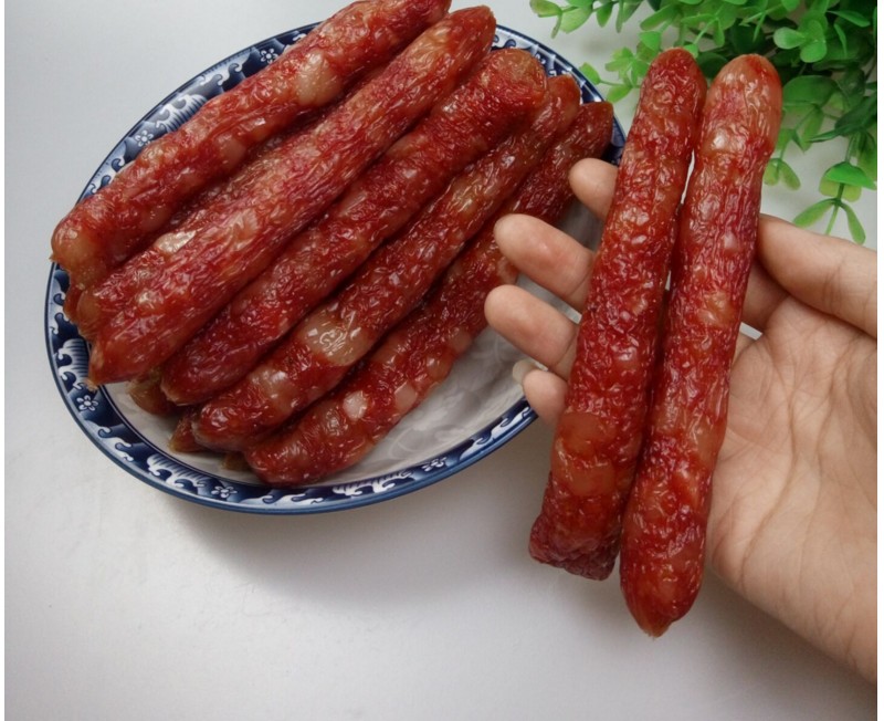 Wide-taste sausage Cantonese style Dried Sausage Traditional Craft Earth Pig Handmade Sausages 10 Catty Meat Taste Good