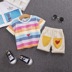 . Trai Summer Outfit Set 2019 New Baby ngắn tay bé ngắn tay Sciadona mùa hè ngắn tay áo hai mảnh. 