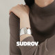 SUDROV Sujue niche design high-end light luxury pure silver bracelet fashionable sterling silver bracelet for women as a gift for mother