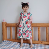 Марлевый спальный мешок подходит для мужчин и женщин для девочек, банный халат без рукавов