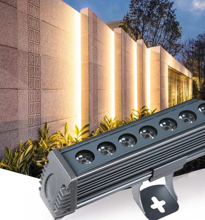 LED洗墙灯亮化工程,户外防水线条灯如何打造梦幻景观?-洗墙灯-淘宝好物网