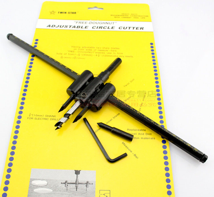 Suction Top Horn Driller Plasterboard Calcium Carbonate Plate Chambering Drill 4-30 Cm Smallpox Horn Drilling Saw