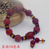 Браслет из бусин подходит для мужчин и женщин, агатовая природная руда из нефрита