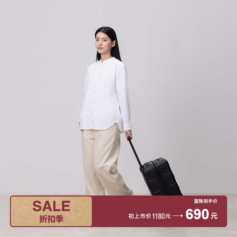 Muji (Muji) Hard-Shell Suitcase with Freely Adjustable Handle Height and Front Opening (32L) Travel Suitcase Muji (Muji) Hard-Shell Suitcase with Freely Adjustable Handle Height and Front Opening (32L) Travel Suitcase