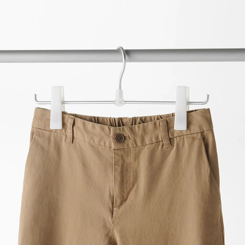 Муджи алюминиевые брюки/юбки с юбкой с зажимами с одеждой и полками покрытия