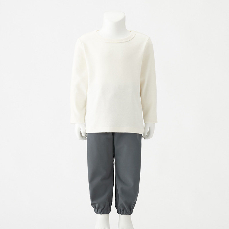 Unimprinted good products MUJI baby not easily stained with water elastic tapered pants