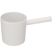 Unstamped Good Pink MUJI Plastic one-handed barrel Scoop Water Bucket