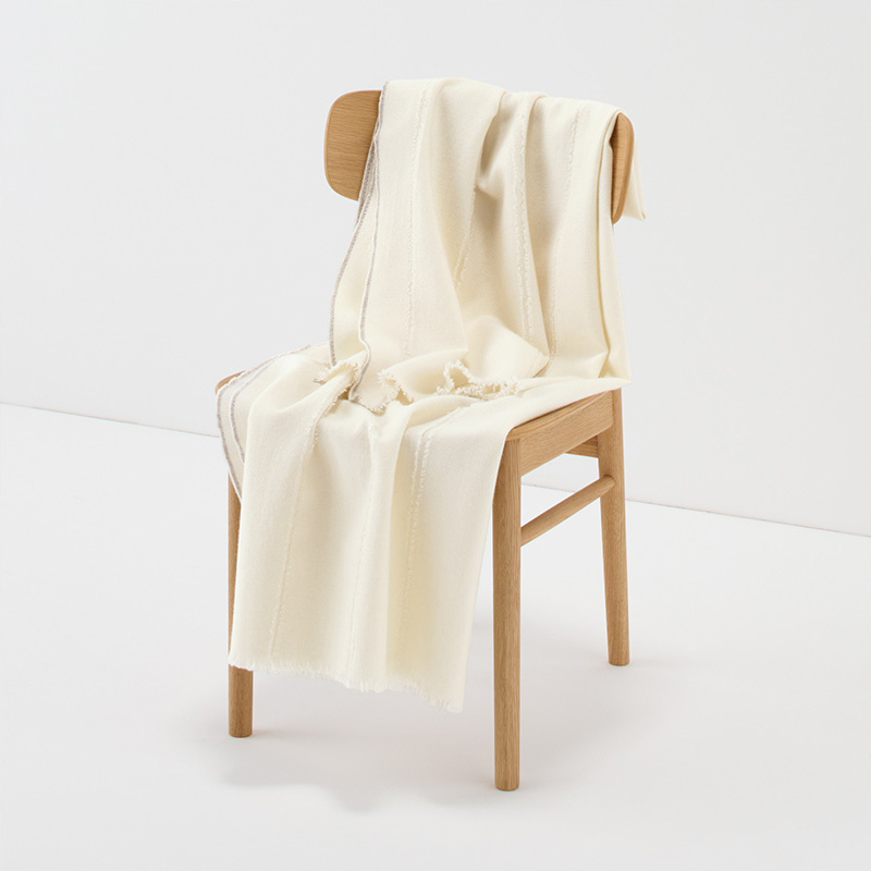 Muji Sheep Wool Shawl, Scarf, Warm and Cozy