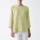 Муджи подождите, мыть с семидушной блузкой рукава