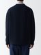 MUJI Men's Merino Wool Cable Pattern V-neck Cardigan Wool Knit Sweater