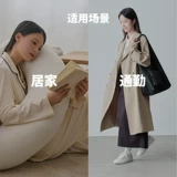 MUJI женские хлопковые зимние брюки теплые брюки осенние женские зимние брюки