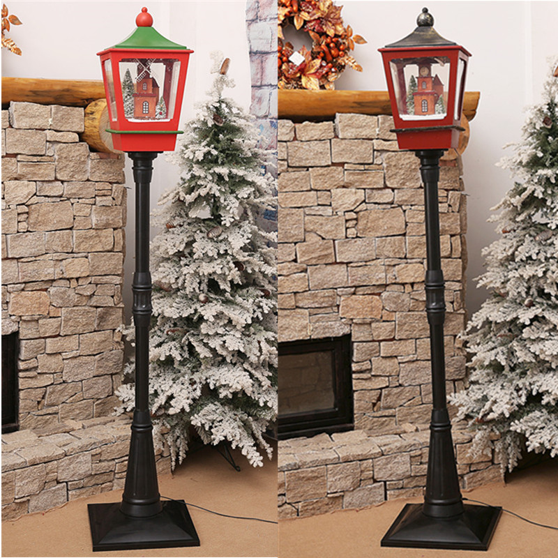 Christmas festivities Festive Street Lights Windmills Electric Large Swing HOTEL MALL LOBBY DOOR TO THE SWING OF THE STREET