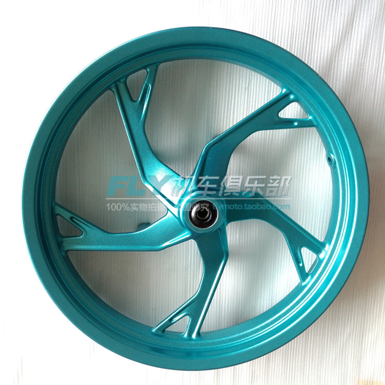 CFMOTO gió xuân nguyên bản phụ tùng xe máy 150NK bánh trước 辋 CF150-3 phiên bản giới hạn bánh trước trung tâm vòng thép màu xanh vành xe honda dream
