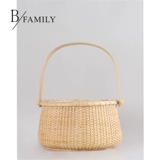 Плетеная ручка ручной работы, корзина, система хранения, декор