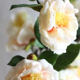 Моделирование новая китайская ретро -шелковая ткань чай цветок поддельный цветочный дом модель дома крыльца гостиная цветочные художественные украшения украшения в целом