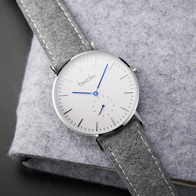 bestdon Bonton Men's Watch Men and Women's Watch male minimal quartz watch light luxury couple watch