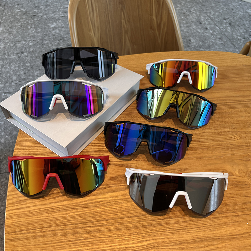 Outdoor Sports Cycling Glasses, Sunglasses for Men, Fashionable Colorful Goggles, Mountain Bike Windproof Goggles, Popular among Women