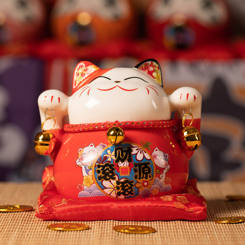 銅制 招財猫 招財進宝 茶台茶寵 自宅 オフィスカウンター 装飾品 工芸品 置物 銅制 招財猫 招財進宝 茶台茶寵 自宅 オフィスカウンター 装飾品