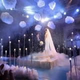 Свадебные хлопковые облака заправки для подвески