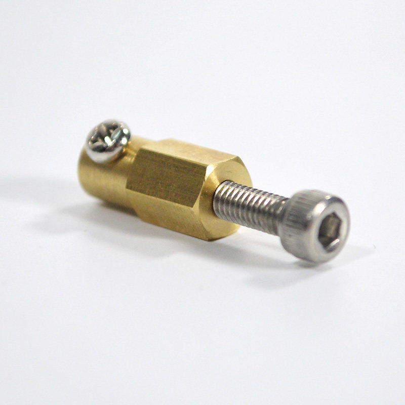 38MM plastic omnidirectional wheel supporting the use of hexagonal copper column 4MM 18037