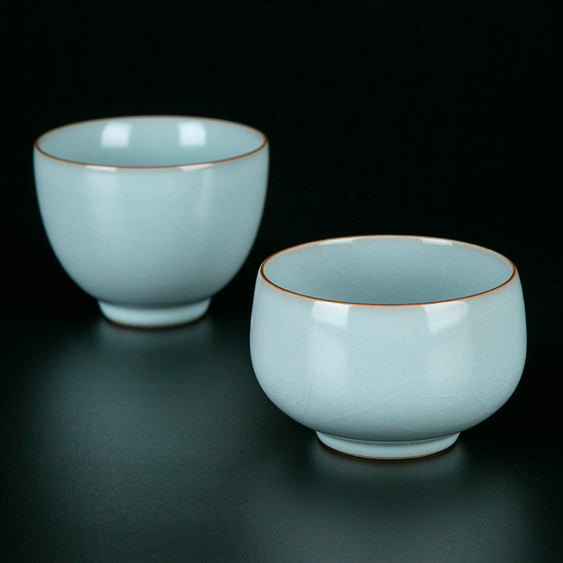 Your up master cup single cup large jingdezhen ceramic cups kung fu tea pu 'er tea cup dedicated individuals