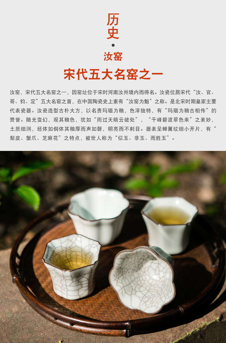 Red the jingdezhen ceramics your up tea set your porcelain craft master cup cup from the single cup tea sample tea cup