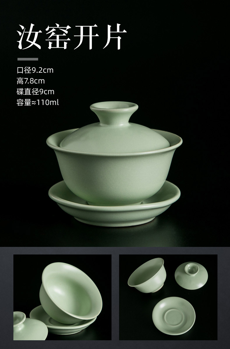 Jingdezhen ceramic only three tureen individual not hot your up large white porcelain cups with hand - made kunfu tea tea