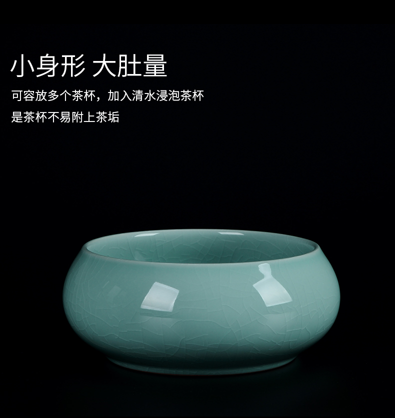 Jingdezhen ceramic semi - automatic lazy stone mill an artifact creative your up crack kung fu tea tea set