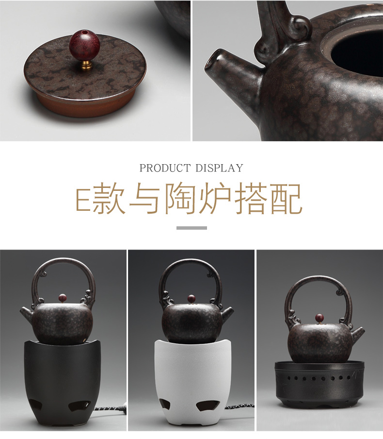 Jingdezhen ancient teapot black tea pu - erh tea, white tea electric heating the boiled tea, the electric ceramic tea stove cooking kettle suits for