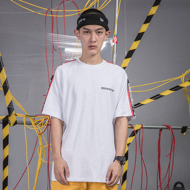 REMEDY原创潮牌 2017夏季新款简约复古休闲舒适半袖纯棉短袖T恤男