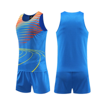 Track and field suit suit for male and female sports students training suit physical examination vest competition suit sports marathon running suit customization