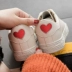 Giày nữ 2019 mới giày vải sinh viên nữ Phiên bản tiếng Hàn của giày ulzzang nhỏ màu trắng