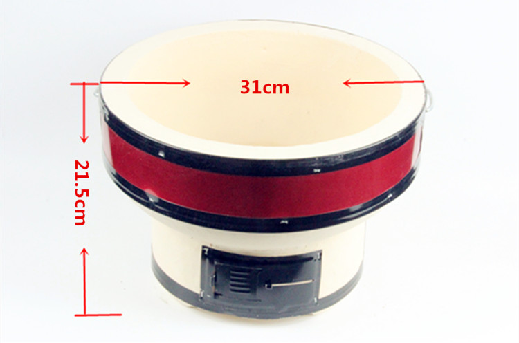 Nhật Bản hộ gia đình bùn đất sét thịt nướng nhà sức khỏe Hàn Quốc bàn lớn bếp nướng than - Bếp lò / bộ đồ ăn / đồ nướng dã ngoại bếp nướng cắm trại